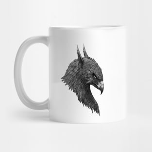 Griffin Black & White Version Mug